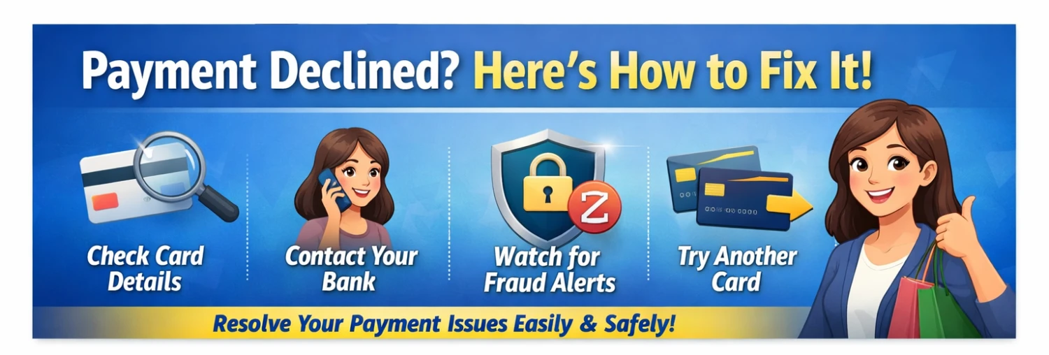 How to Quickly Fix a Declined Payment