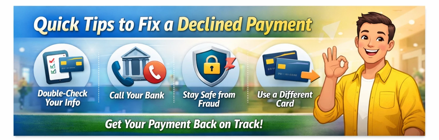 How to Quickly Fix a Declined Payment