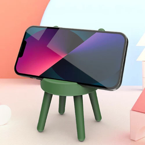 Creative Antler Chair Design Mobile Holder Desktop Phone Stand Lazy Cell Phone H