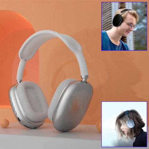 Noise Reduction Wireless Bluetooth Headset With SD Card Support, Bluetooth Headp