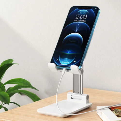 Adjustable Mobile Phone Desktop Holder, Foldable Tablet Cell Phone Stand
