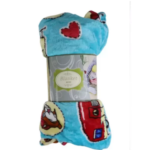 Lightweight Fuzzy Fluffy Warm Plush Blanket for Infant And Adult- 150X200cm