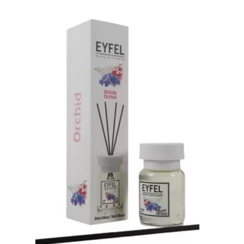 Eyfel Reed Diffuser Liquid Home Fragrances, Orchid Fragrance With Sticks- 120ml