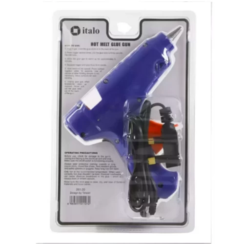 Italo Multifunction Glue Gun For Quick Repairs- 100-220V- 60W Blue Color