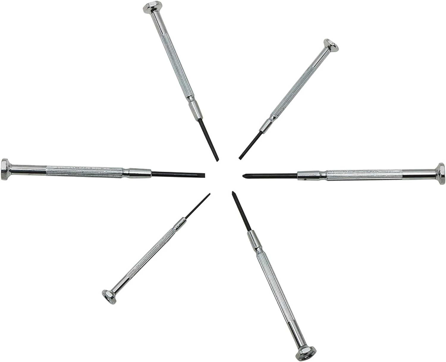 Stanley Hand Tools 66-039 6 Piece Jeweler's Screwdriver Set