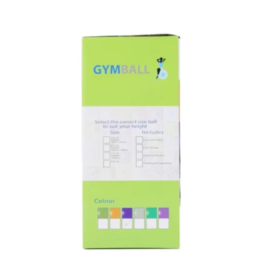 Large Yoga Exercise Fitness Gymnastic Plain Ball 65cm Anti Burst Stability Balan