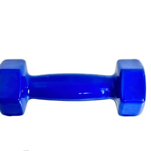 Neoprene Dumbbells Weights Exercise And Fitness Blue Color Dumbbells- 1.5kg