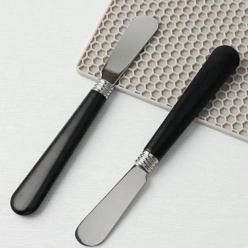 Long Handle Butter Knife Jam Spatula Toast Bread Sauce Scraper Kitchen Baking To