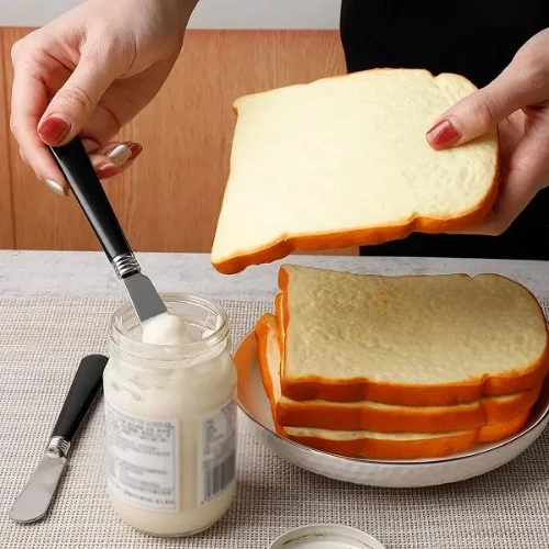 Long Handle Butter Knife Jam Spatula Toast Bread Sauce Scraper Kitchen Baking To