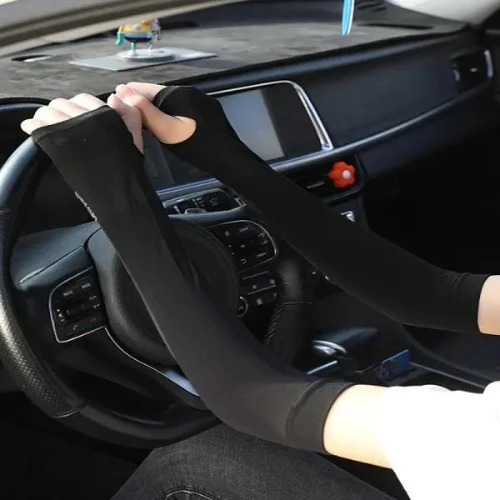 Colorful Arm Sleeves Hand Protection Waterproof Spandex All Season Fit Arm Sleev