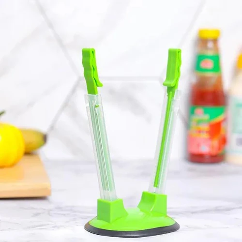 Adjustable Non-Slip Baggy Holder Hand Free Plastic Freezer Bag Kitchen Gadget Fo
