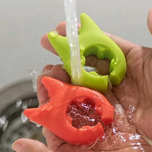 Heat Resistant Spatula Holder Clip Non Slip Silicone Stove Pot Rim Spoon Holder