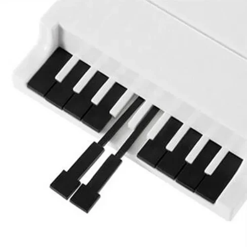 Creative Mini Piano Keys Forks Fruits Picking Forks Kitchen Accessories Candy De