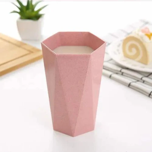 Wavy Design Mouth Wash Cup Gargle Cup Bathroom Toothpaste Toothbrush Holder Cup