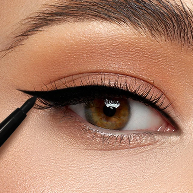 Waterproof Black Matte Eyeliner Pen and Eye Pencil Long Lasting Eye Makeup Color