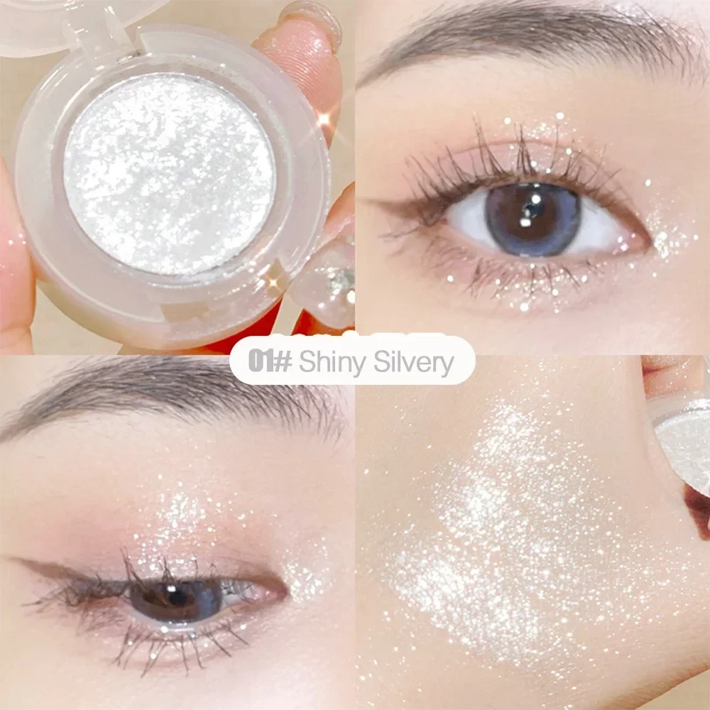 Waterproof Non-Irritating Shimmer Pearlescent Makeup Eye Grooming Eyeshadow Glit