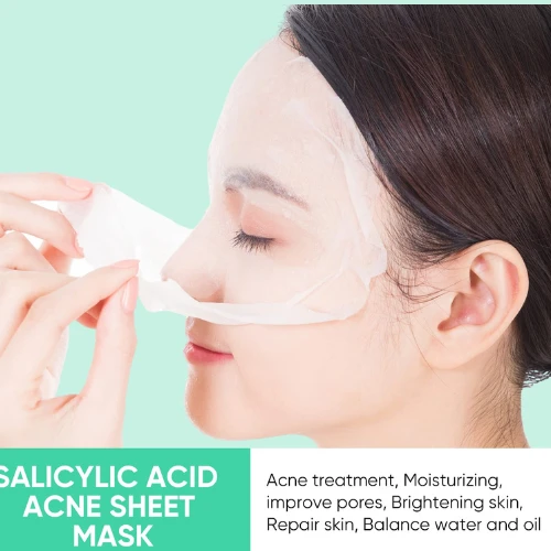 Anti Acne Skin Repair Mask Dry Skin Hydrating Oil Control Soothing Skin Care Moi