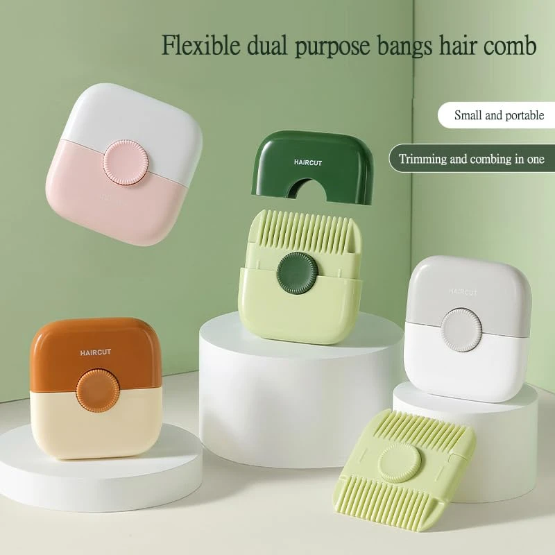 Multipurpose 2 in 1 Hair Cutting Comb Double Sided Hair Chopping Razor Comb Hair
