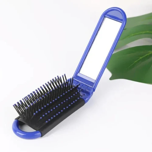 1Pc Foldable Hair Brush Portable Mini Pocket Brush Air Cushion Hair Massage Brus