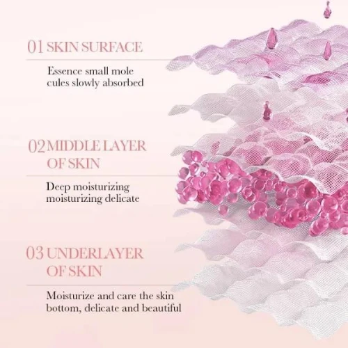 Rose Hyaluronic Anti Aging Moisturizer Face Cream Deep Hydration Anti Wrinkle Sk