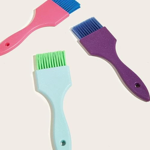 Handheld Hair Dye Brush - Stylish Blue (Women's Hair Care)
