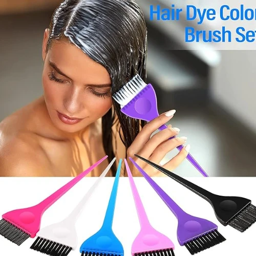 Handheld Hair Dye Brush - Stylish Blue (Women's Hair Care)