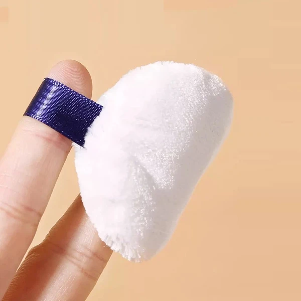 Luxurious White Makeup Sponge for Flawless Face Grooming