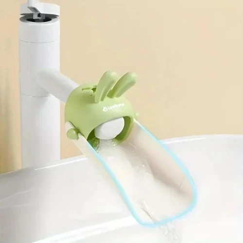 Creative Cartoon Design Faucet Extender Kids Hand Washing Extender Kitchen Bathr