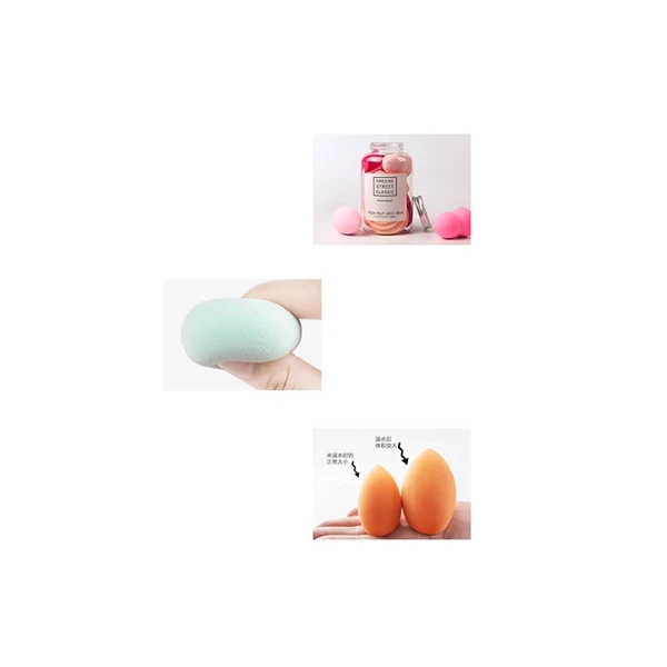 Fiber Beauty Egg Makeup Sponge - Enhance Your Grooming