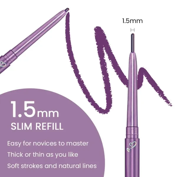 Water Resistant Easy Wearing High Pigmented Quick-Drying Matte Finish Gel Eyelin