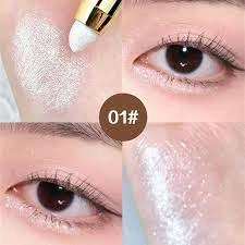 1PC Shiny Gloss Liquid Eye Shadow Facial Makeup Women Glittery Highlighter Eyesh