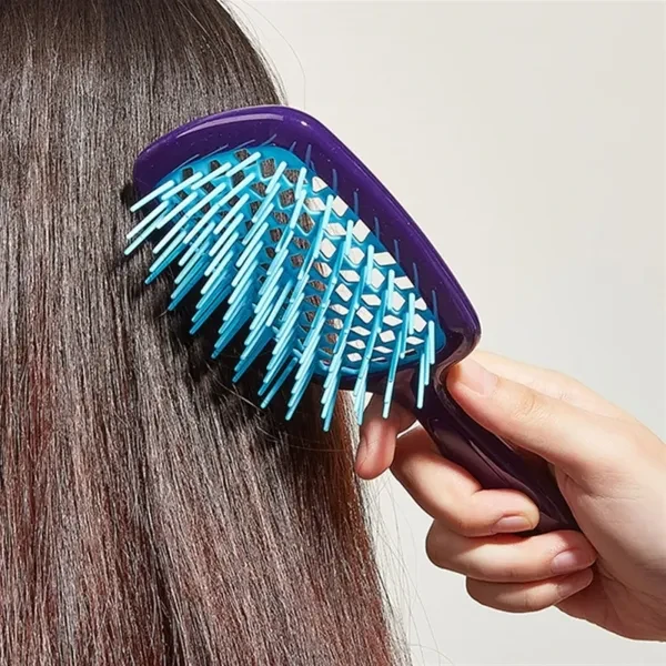 Hollow Design Hair Comb Honeycomb Women Hairdressing Tools Soft Bristle Detangli