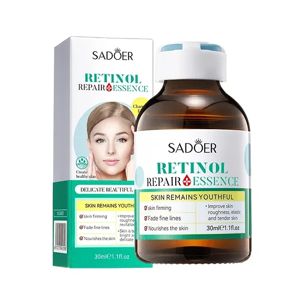 Sadoer Retinol Skin Repair Acne Revitalizing Face Serum For Women And Girl 30ml