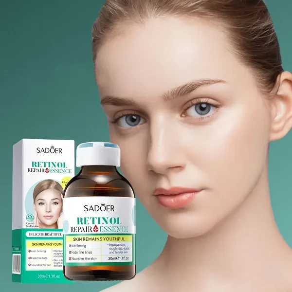 Sadoer Retinol Skin Repair Acne Revitalizing Face Serum For Women And Girl 30ml