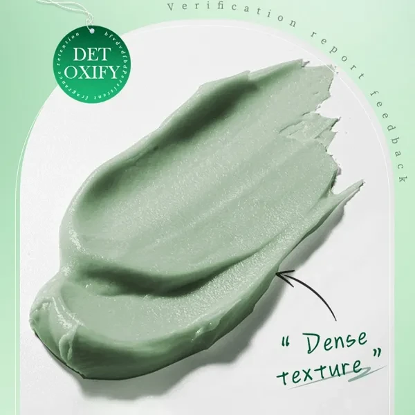 Mugwort Clay Mask Stick, Acne Mud For Face Blackhead Remover Deep Pore Cleansing