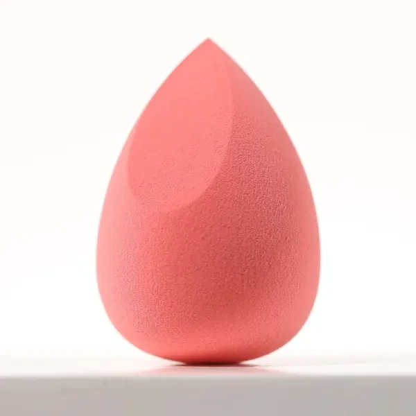 Heart-shaped Beauty Sponge Set - Pink Makeup Tool Duo with Storage Box