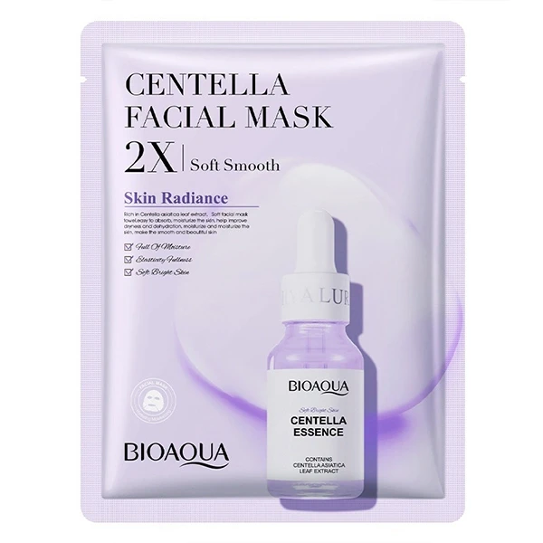 Glowing Skincare Anti-Pores Deeply Nourishing Centella Essence Facial Mask Sheet