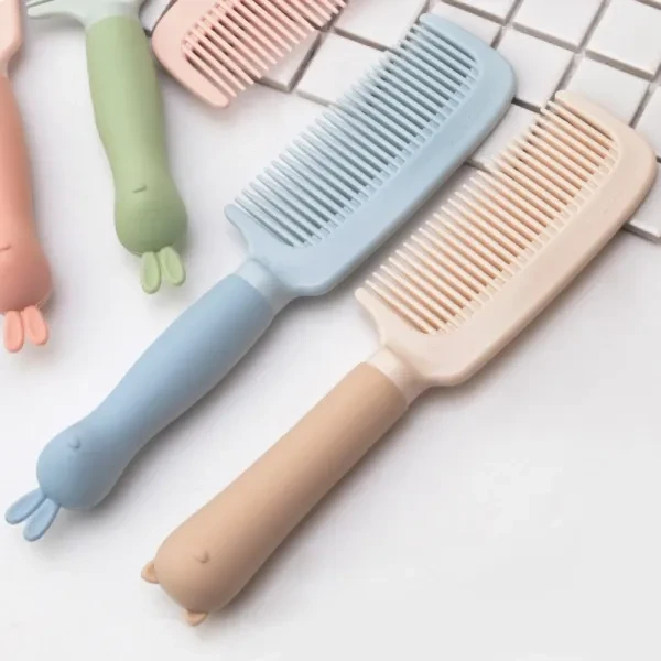 Premium Cartoon Design Hair Hairdressing Comb Anti-Static Adults Kids Curly Hair