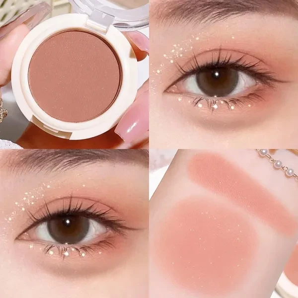 Spherical Design Non-Irritating Waterproof Highlighter Powder Women Matte Eyesha