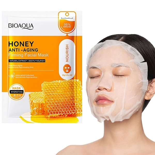 Honey Natural Extraction Deeply Moisturizing Mask Anti-Aging Skin Care Hydrating