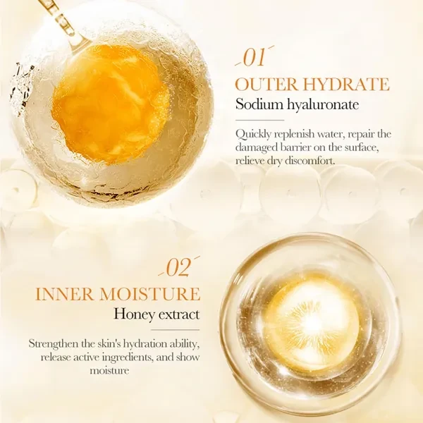 Honey Natural Extraction Deeply Moisturizing Mask Anti-Aging Skin Care Hydrating