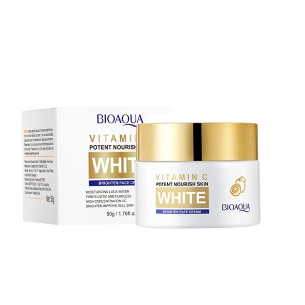 Skin Nourishing Vitamin C Face Brightening Cream Dry Skin Hydrating Whitening Fa