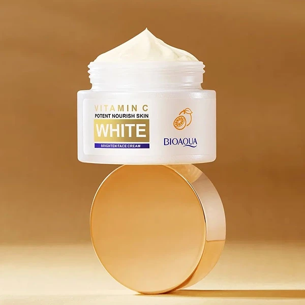 Skin Nourishing Vitamin C Face Brightening Cream Dry Skin Hydrating Whitening Fa