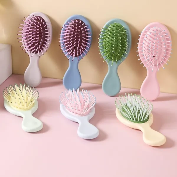Mini Air Cushion Detangler Hair Brush, Head Massage Comb, Paddle Brushes, Hair G
