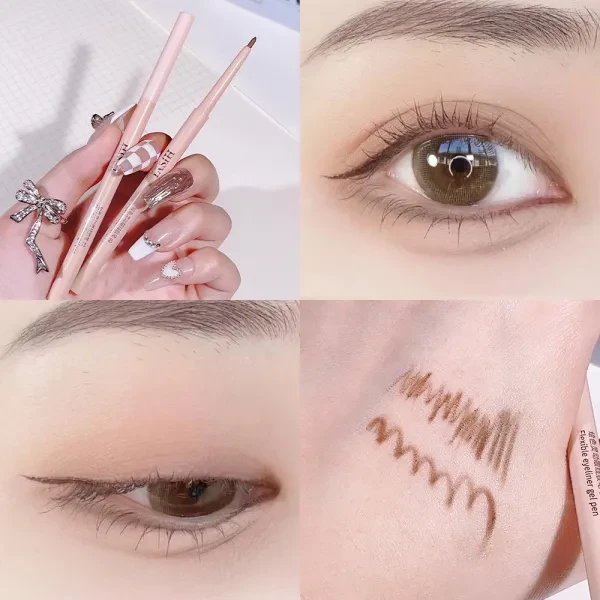 Long Lasting Water Resistant Quick Dry Face Grooming Women Eyeliner - 02
