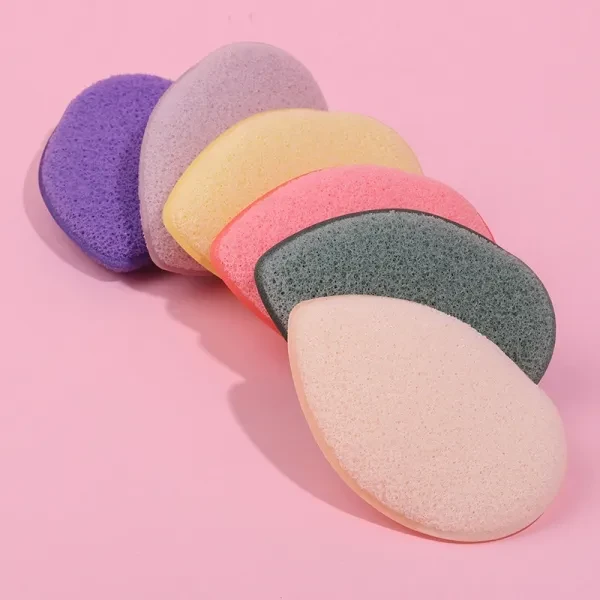 6pc Ultimate Women's Facial Cleansing Sponge Set Multi-Color