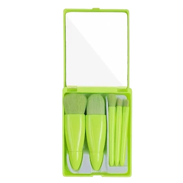 Goddess Makeup Magic 5-in-1 Brush Set - Compact Travel Kit