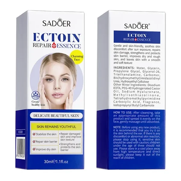 Sadoer Ectoin Skin Repair Demaged Skin Strengthen Face Serum For Women And Girl