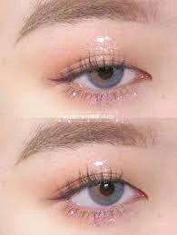 Glitter Liquid Eyeshadow Easy To Wear Highlighter Waterproof Pearlescent Shiny E