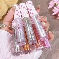 Glitter Liquid Eyeshadow Easy To Wear Highlighter Waterproof Pearlescent Shiny E
